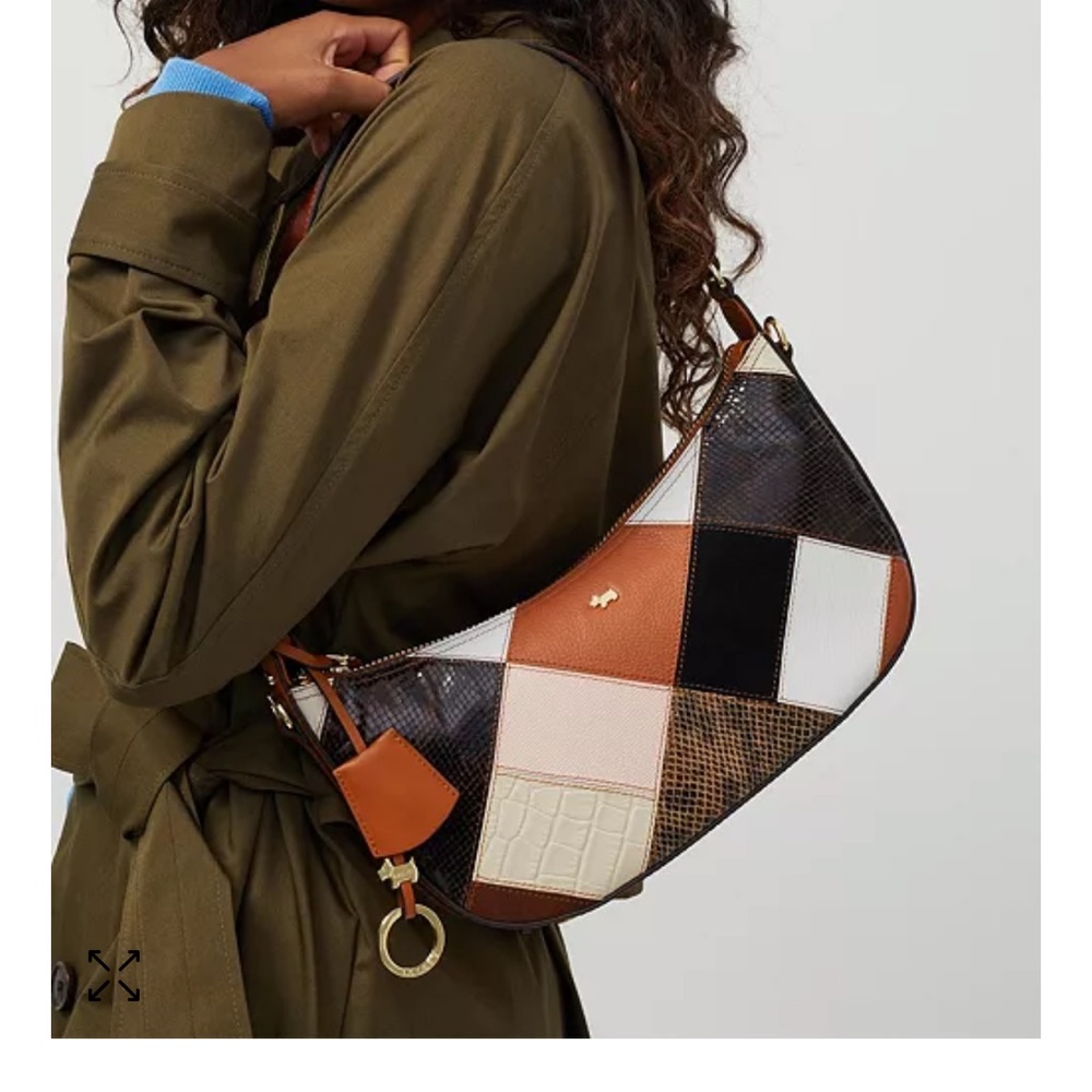Radley London Summerstown Patchwork Small Ziptop Shoulder Crossbody Bag